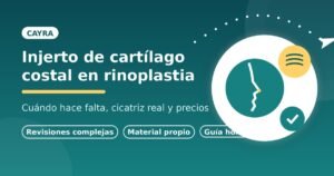 Injerto de cartílago costal en rinoplastia de revisión en Turquía con Cayra