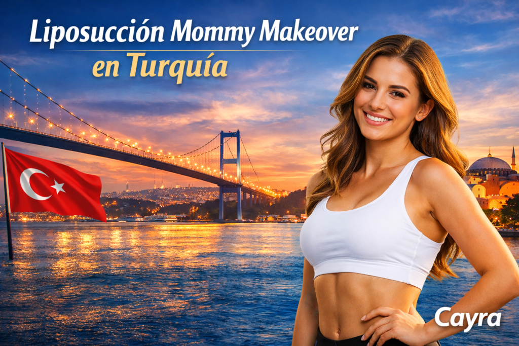 Liposucción mommy makeover segura en Turquía