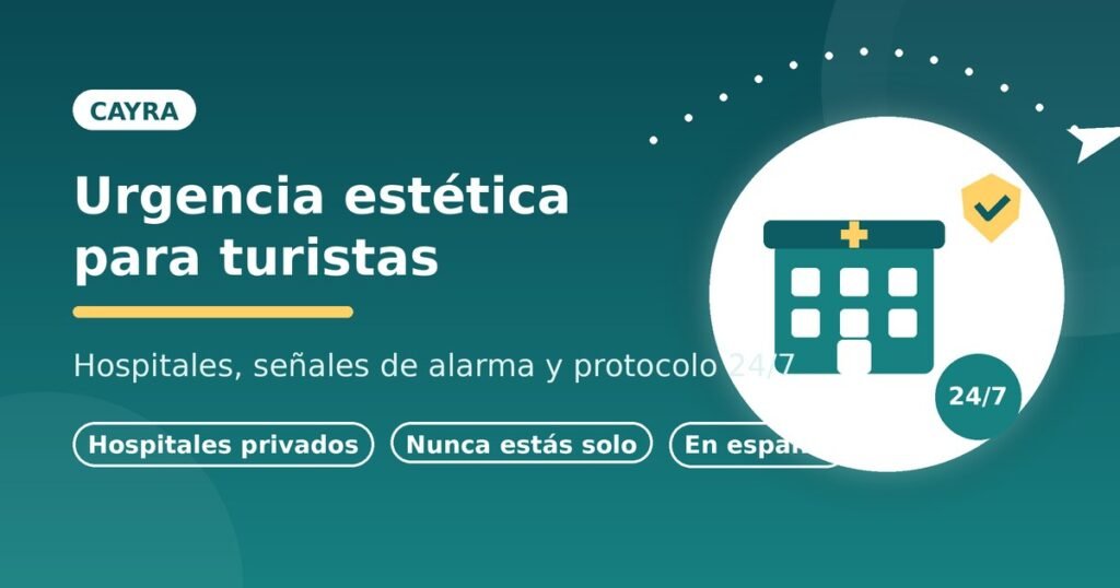 Servicios de urgencia estética para turistas en Estambul: hospitales y ayuda 24/7 de Cayra