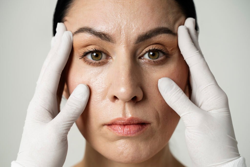 Evaluacion de la perdida de volumen y flacidez en el rostro debido a la cara de ozempic