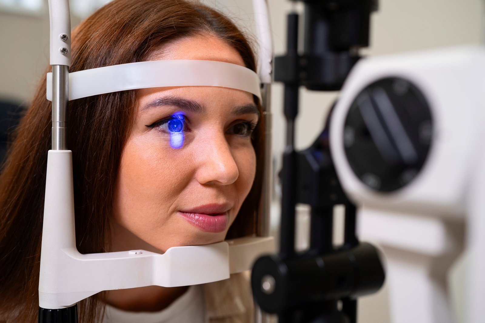 Examen de topografia corneal en clinica oftalmologica Cayra Clinic